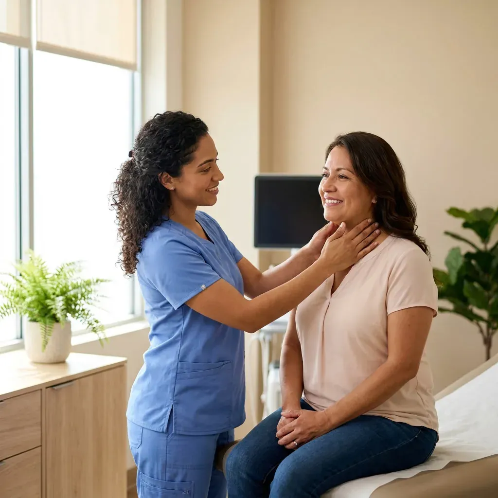 Exámenes y Tratamiento de la Tiroides - Clínica Hispana Familiar 529 Houston